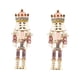 thumbnail image 3 of Pendientes De Botón De Soldado De Dibujos Animados Joyas Simples Para El Aniversario De Citas De Graduación, 3 of 5