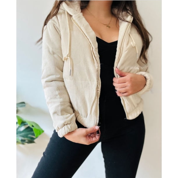 Chaqueta Mujer Puffa Invierno Excelente Calidad Tipo Cotele 6094