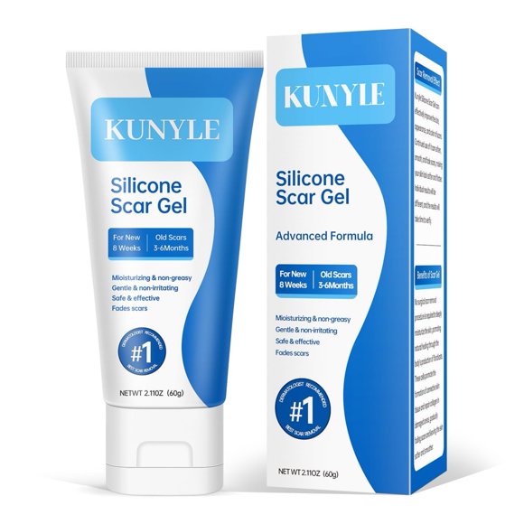 Gel para cicatrices Kunyle Silicone para cicatrices quirúrgicas, 60 g