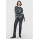 thumbnail image 4 of Sweater Mujer Camant Print Negro Corona, 4 of 5
