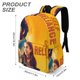 thumbnail image 3 of Autosuficiencia (película)-theme Backpack, Campus style schoolbag Bookbag with Adjustable Shoulder Straps And Large Zip Compartment, Unisex Travel Bags.42x30x15cm, 3 of 6