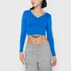 thumbnail image 3 of Polera Mujer Manga Larga Broches Azul Corona, 3 of 5