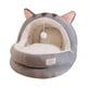 thumbnail image 1 of Cama Para Gatos Cueva Fondo Antideslizante Resistente Al Desgaste Gatos De Interior Semicerrado Nido Para Gatos Gris M, 1 of 5