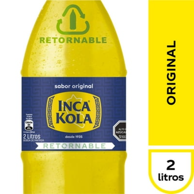Bebida Original Botella Retornable 2 L Inca Kola