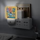 thumbnail image 5 of Rancho Dino Luz nocturna LED con sensor de anochecer a amanecer para dormitorio, baño, pasillo, escaleras - Lámpara LED nocturna de enchufe, 0.5W - 1 pieza, 5 of 6