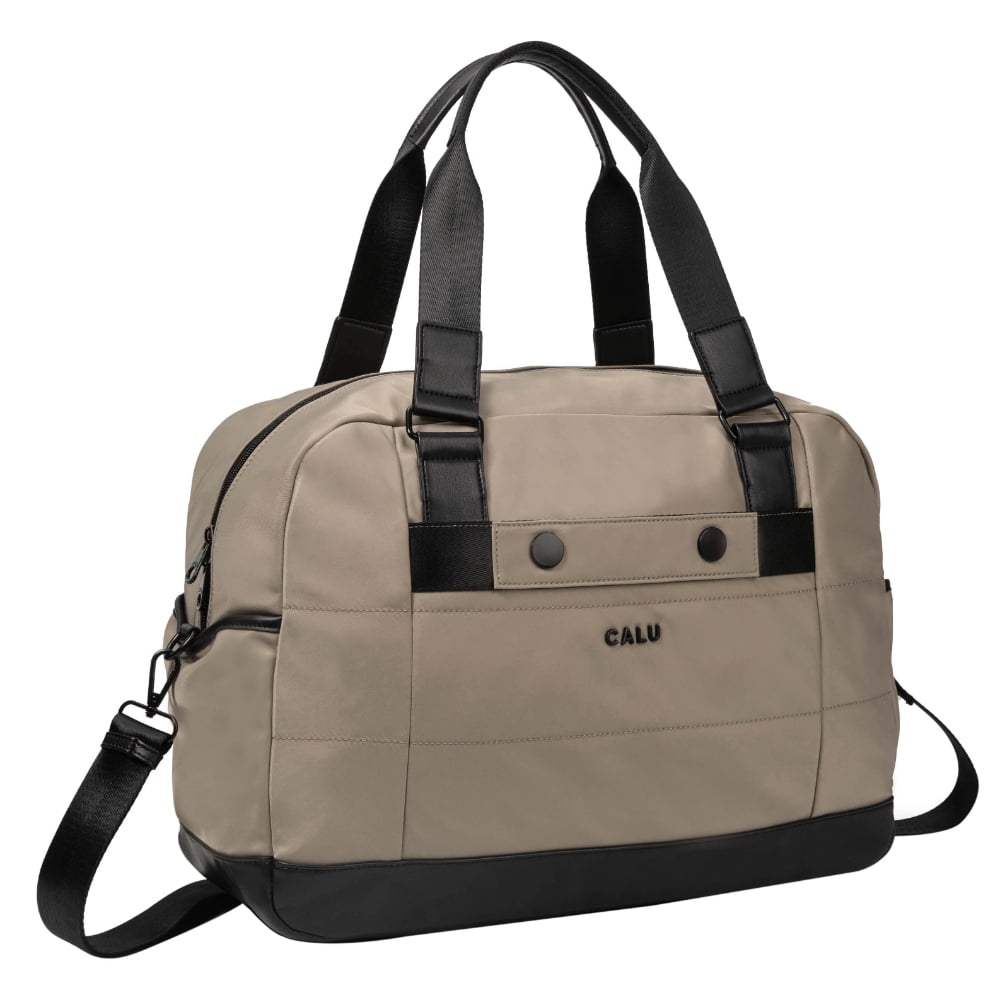 Calu Bags - Bolso Cartera Ursula Microfibra Taupe Calu