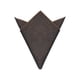 thumbnail image 1 of INSPIRE CHIC Pañuelos de Bolsillo Texturizados con Espiga para Hombres con Ribete para Trajes Formales Marrón Talla Única, 1 of 4