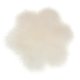 thumbnail image 2 of forma de la flor estera mullida alfombra shaggy tapete cojín del asiento alfombra del piso kids play mat blanco, 2 of 3
