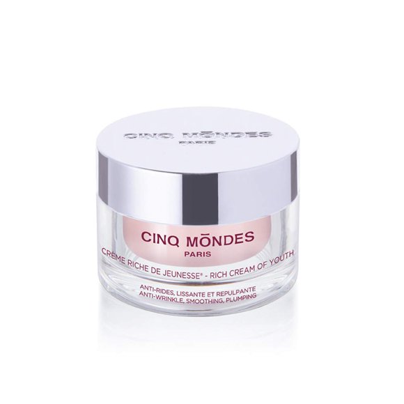 Crema Rica Juventud CINQ MONDES Hidratante Facial 50 ml