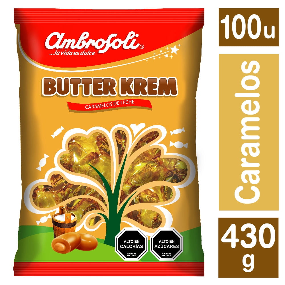 Caramelos Butter Krem 430 g Ambrosoli