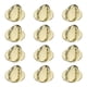 thumbnail image 1 of Gancho de encanto para teléfono de metal Uxcell 0.7", 12 piezas de gancho de agarre de dedo para teléfono en forma de círculo adhesivo para accesorios de funda de tableta de bricolaje, oro, 1 of 6