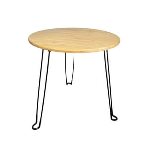 Oem - Mesa Plegable Auxiliar Mesa De Bamboo Madera 45Cm
