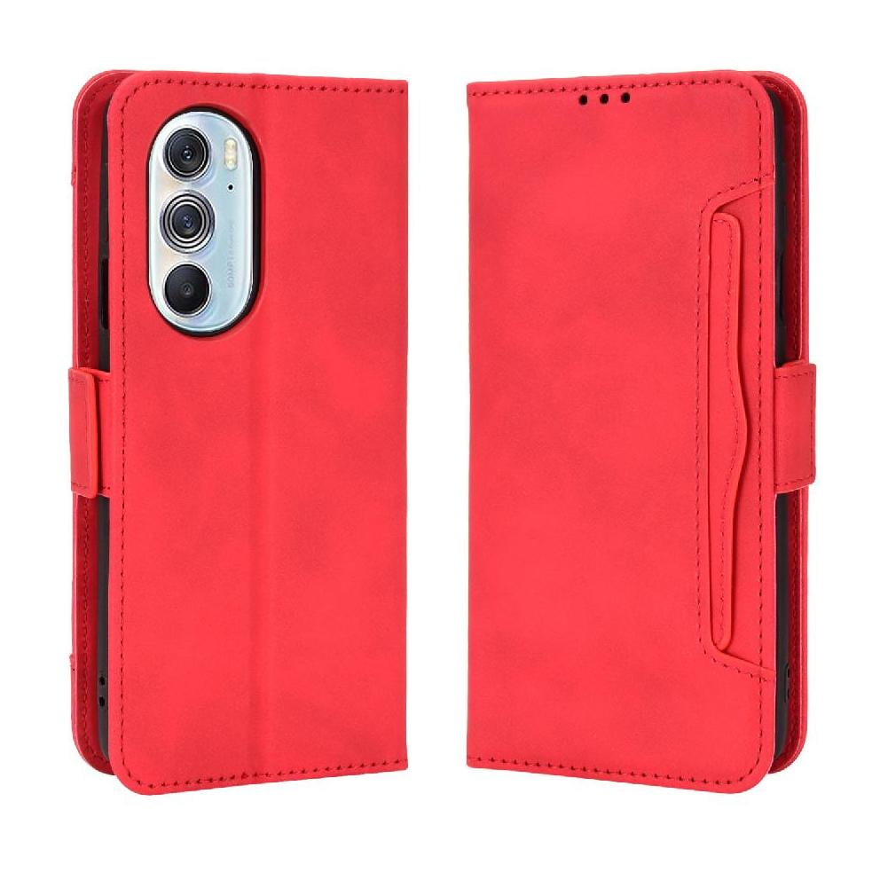 Funda Tipo Billetera Foxdock Para Motorola Moto Edge 30 Pro – Tapa Flip Con Tarjetero