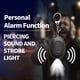 thumbnail image 4 of Combinación de alarma de seguridad personal, alarma de manija de puerta y aerosol de pimienta, 4 of 6