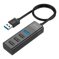 Hub Usb Hoco Hb25 Premium 4 En 1 3.0 Azul