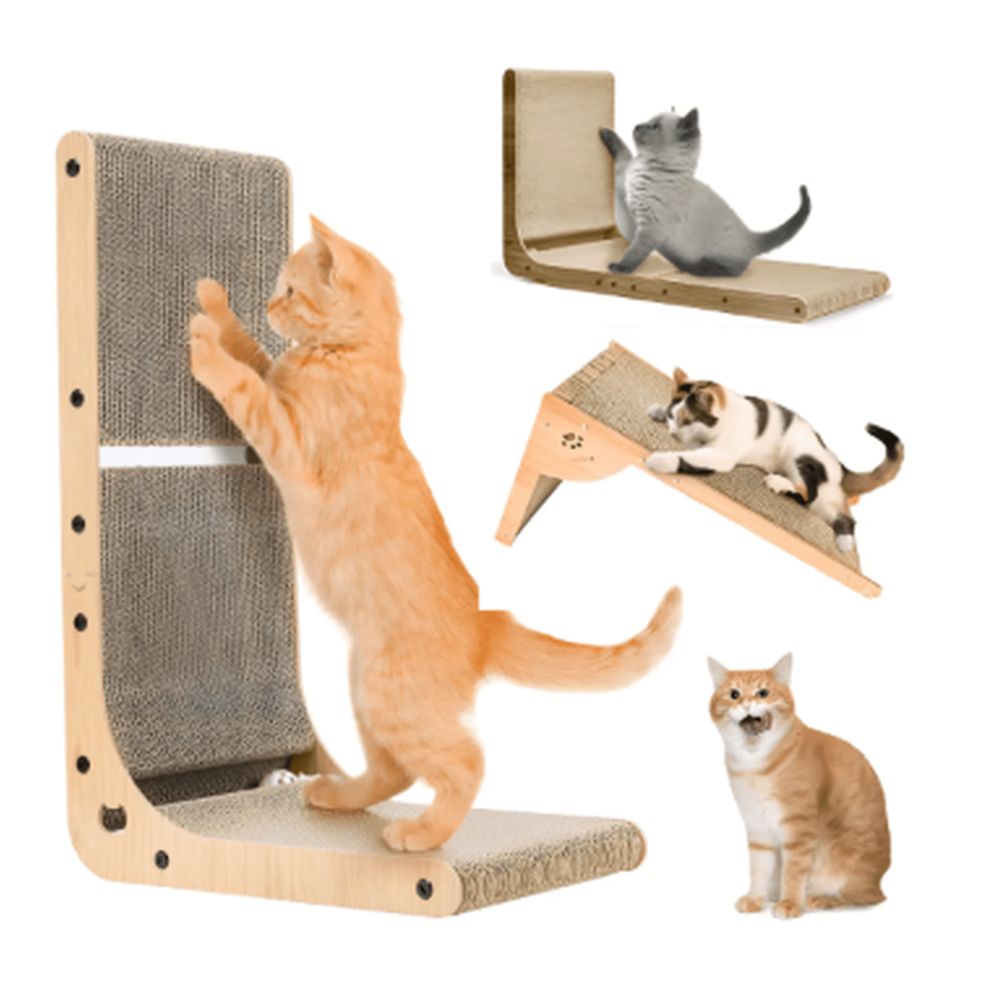 Rascador Para Gatos Forma De L