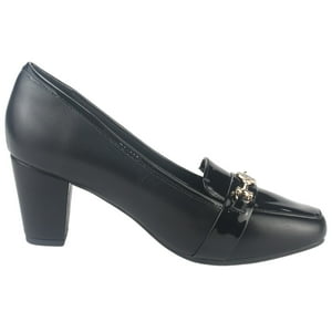 Zapato Chalada Mujer Falerna-1 Negro Casual