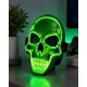 thumbnail image 3 of Mascara De Calavera Con Luz Led Para Halloween Y Fiestas, 3 of 6