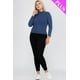 thumbnail image 2 of Top Liso de Cuello Alto de Talla Grande 1XL, 2 of 4