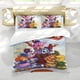 thumbnail image 5 of Aventuras de los Osos Gummi Conjunto de sábanas temático, trío de piezas, cómodo y amigable con la piel, diseño único, regalo de decoración para el hogar para familiares, amigos y fans,135cm *200cm, 5 of 6