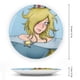 thumbnail image 2 of Princesa Rosalina Plato decorativo de porcelana fina (bone china), plato decorativo de cerámica para hogar, oficina, soporte de pared, platos decorativos para dormitorio - 6 pulgadas (15 cm), 2 of 6