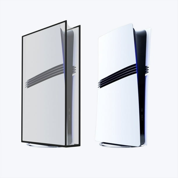 Funda protectora vertical de EVA compatible con PlayStation 5 Pro - Funda antiarañazos y antipolvo para la consola PS5 Pro Accesorios para juegos-Negro