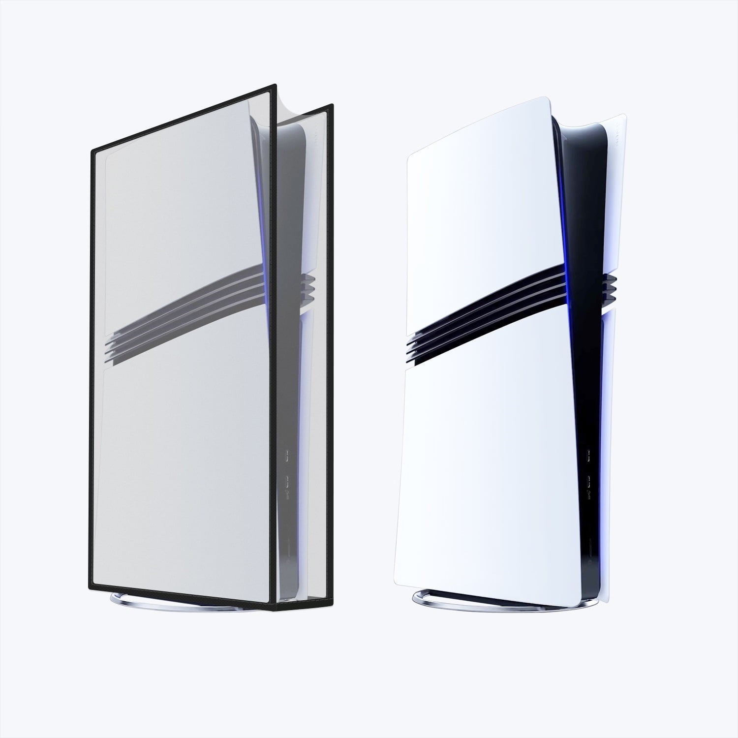 Genérico - Funda Protectora Vertical De Eva Compatible Con Playstation 5 Pro - Funda Antiarañazos Y Antipolvo Para La Consola Ps5 Pro Accesorios Para Juegos-negro