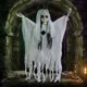 thumbnail image 5 of Muñeco Novia Fantasma Decorativo Halloween Luz Y Sonido 50cm, 5 of 5
