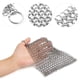 thumbnail image 2 of Limpiador De Hierro Fundido Chainmail Scrubber Acero Inoxidable 20 X 15 Cm, 2 of 8