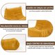 thumbnail image 4 of Silla De Piso Soporte Lumbar Sofá Tumbona Para Adultos, 4 of 4