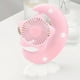 thumbnail image 2 of 1pc Moon Portable Battery Powered Desk Fan, 400mAh USB Rechargeable Battery Powered Fan For Indoor Outdoor Car Desk, Heat Dissipation Fan Mini Small Fan, 2 of 4