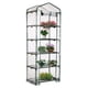 thumbnail image 1 of Invernadero de jardín con cubierta de PVC, con lona extraíble para balcón o terraza, impermeable y anti-UV, para cultivo y protección de plantas (sin soporte de hierro), verde, 1 of 5