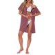thumbnail image 4 of INSPIRE CHIC Batas con Cremallera Zip Up Hosecoat con Bolsillos para Mujeres en Tela Suave y Ligera Perfecta para Descansar M Taro Púrpura, 4 of 6