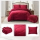 thumbnail image 2 of Cobertor Sherpa Plush Cs King Burdeo, 2 of 4