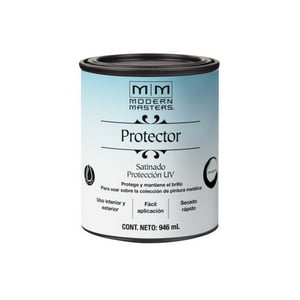 Modern Masters - Protector Base Agua Transparente Satinado 946Ml