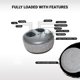 thumbnail image 3 of Masajeador de Pies Ottoman M PAIN MANAGEMENT TECHNOLOGIES con Batería Li‑ion, 3 of 7
