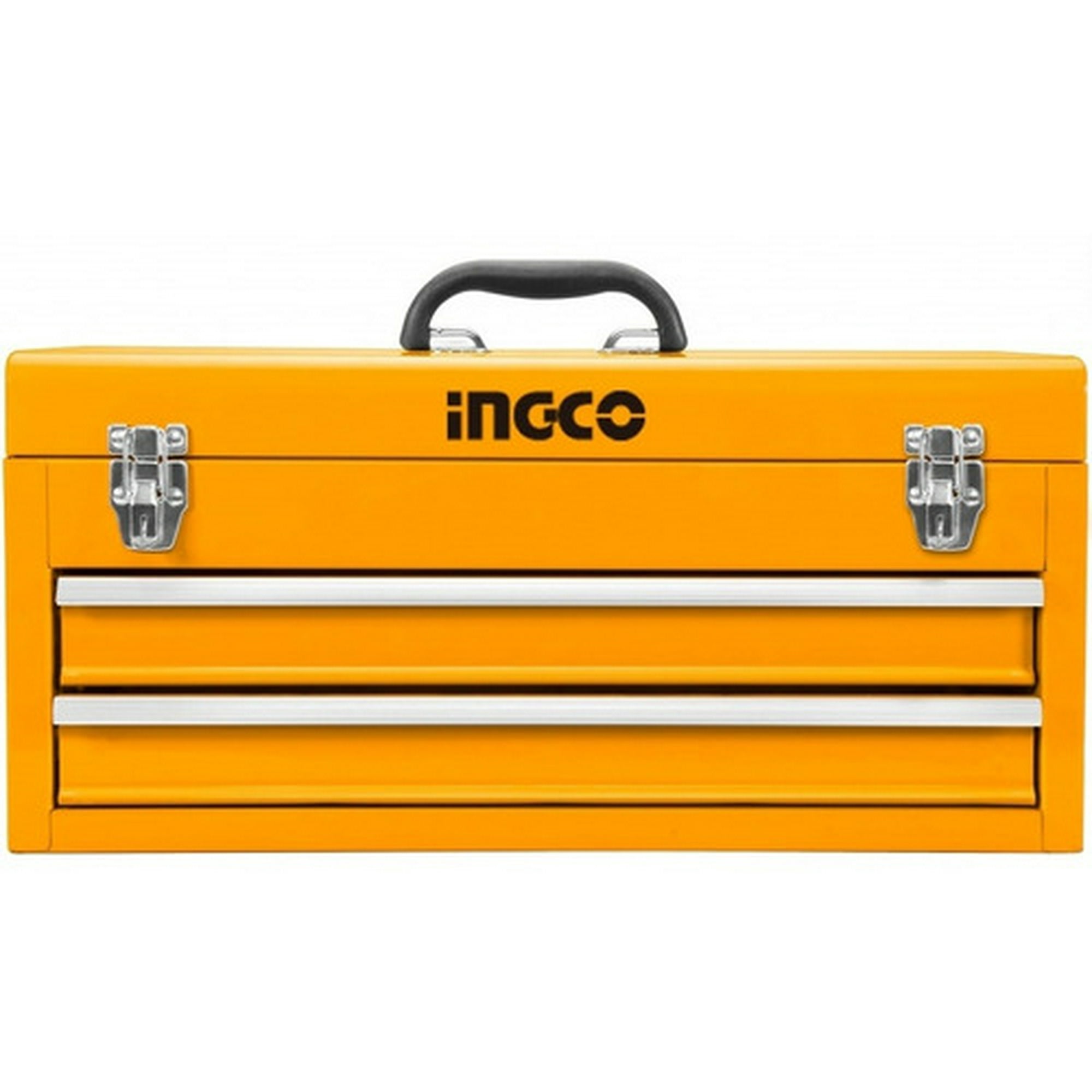 Caja De Herramientas Metalica Industrial 28lt 520x218x243mm Ingco Htb06