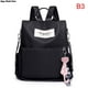 thumbnail image 2 of 1x Fashion Waterproof Oxford Women Anti-theft Backpack High Quality School Bag For Women Multifunctional Travel Bags, 2 of 3