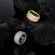 thumbnail image 2 of Anillo de Moissanita para Hombre Color D Claridad VVS1 Oro Pesado Alianzas de Boda para Él Anillos de Eternidad de Plata Esterlina S925 Unisex Talla 7-12, 2 of 6