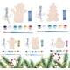 thumbnail image 5 of Carillón de viento de madera para manualidades - Kits de carillón de viento de madera para Navidad para niños, carillón de viento decorativo de madera para colgar al aire libre, regalo de cumpleaños p, 5 of 7