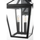 thumbnail image 5 of Aplique de Pared Exterior ELEGANT Frankford 30 cm Negro, 5 of 8