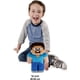thumbnail image 3 of Figura de peluche Mattel Minecraft Steve de 40 cm con juego auténtico, 3 of 3