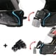 thumbnail image 5 of Soporte para correa de barbilla en forma de ala para casco de motocicleta\u2026, 5 of 6