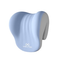 Magideal - Almohada De Soporte Cervical Con Espuma Viscoelástica Para Descanso De Cabeza Cojín Ergonómico Para Silla Almohada Multifuncional Para Siesta En Mesa Azul Grisáceo