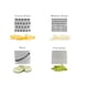 thumbnail image 5 of Rallador KitchenAid Gourmet de acero inoxidable con recipiente, 5 of 8
