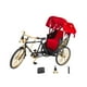 thumbnail image 5 of Simulación Rickshaw Modelo 1:12 Modelo De Metal Juguete Adorno De Coche Manualidades Adulto Dorado, 5 of 5