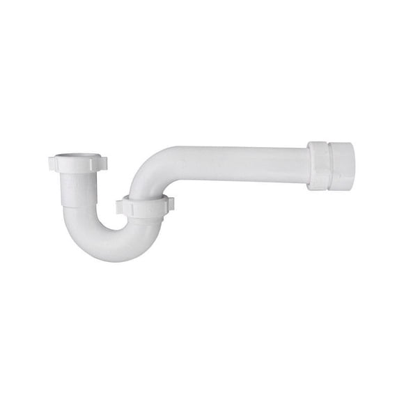 P-Trap Keeney de 1 1/2 pulgadas Slip PVC de 1-1/4 pulgadas D para fregadero de cocina