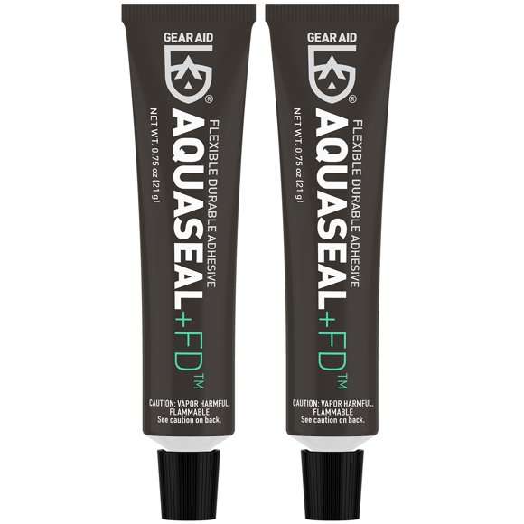 Adhesivo reparador GEAR AID Aquaseal FD para equipos de exterior, 22 ml, paquete de 2