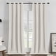 thumbnail image 1 of Joydeco Cortinas Opacas de Terciopelo Blanco 2 Piezas 132x274 cm, 1 of 9