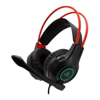Monster Games - Audifonos Gamer Jack 3.5 Usb Pc Rgb Negro Trap